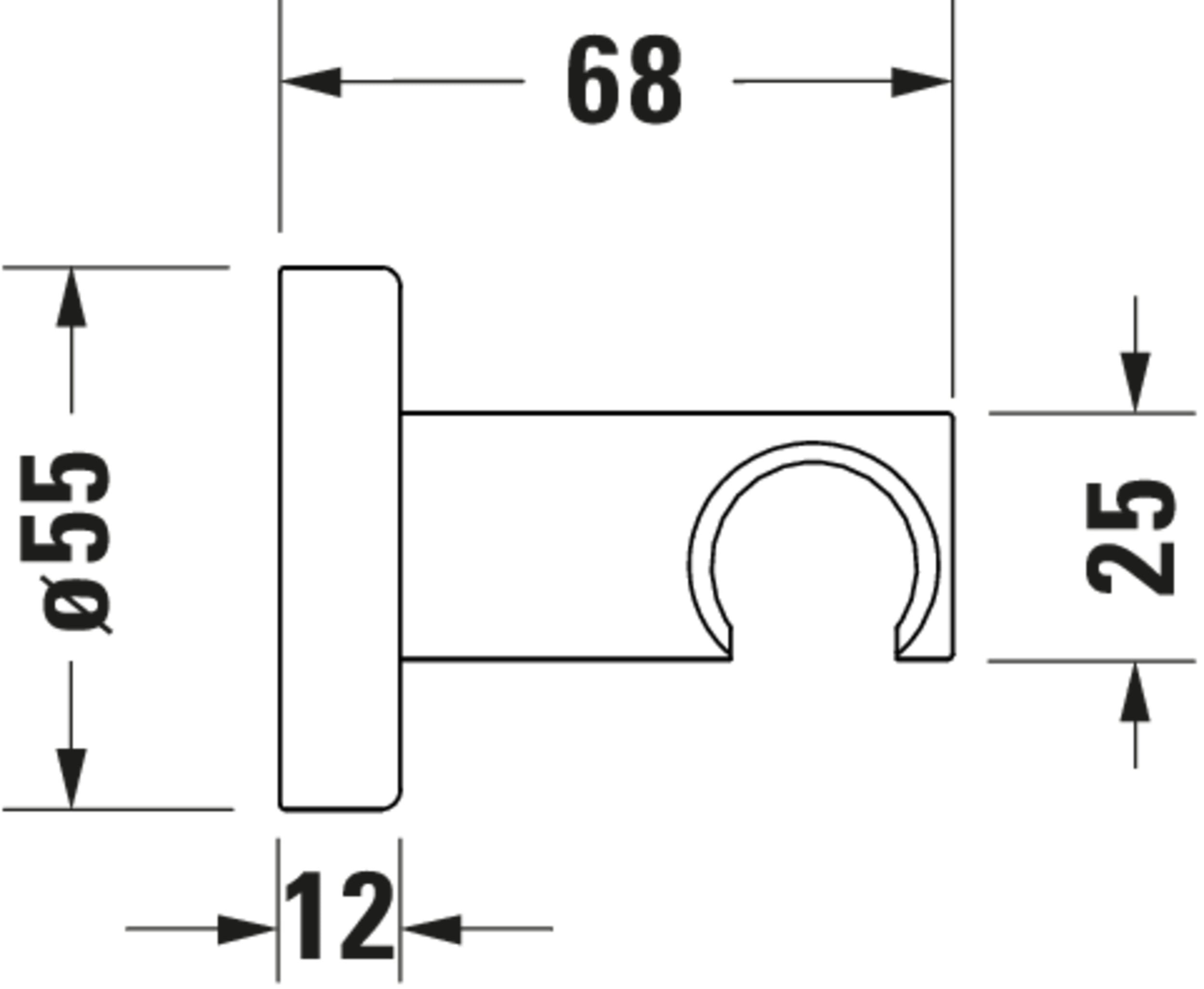 Duravit Wave Badewannenarmatur mit Thermostat