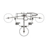 Duravit Shower System mit Thermostat und Glasablage