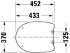 Duravit Univavo Universal WC-Sitz mit Absenkautomatik