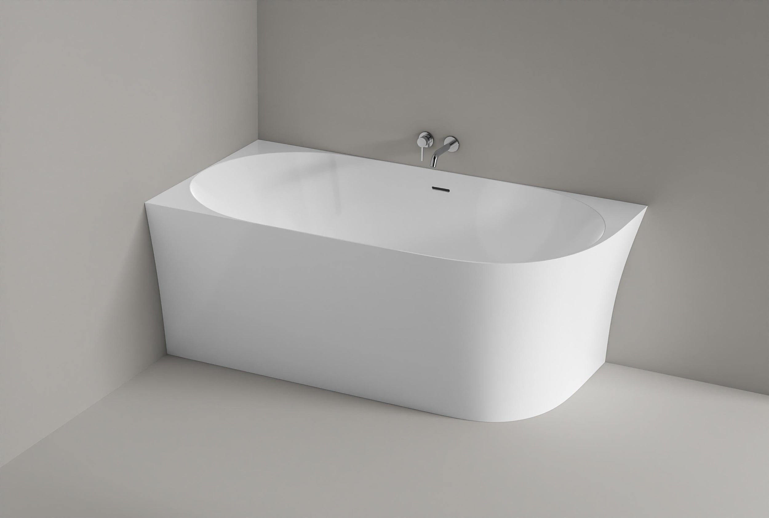 Freistehende Badewanne NOVA SLIM LINE
