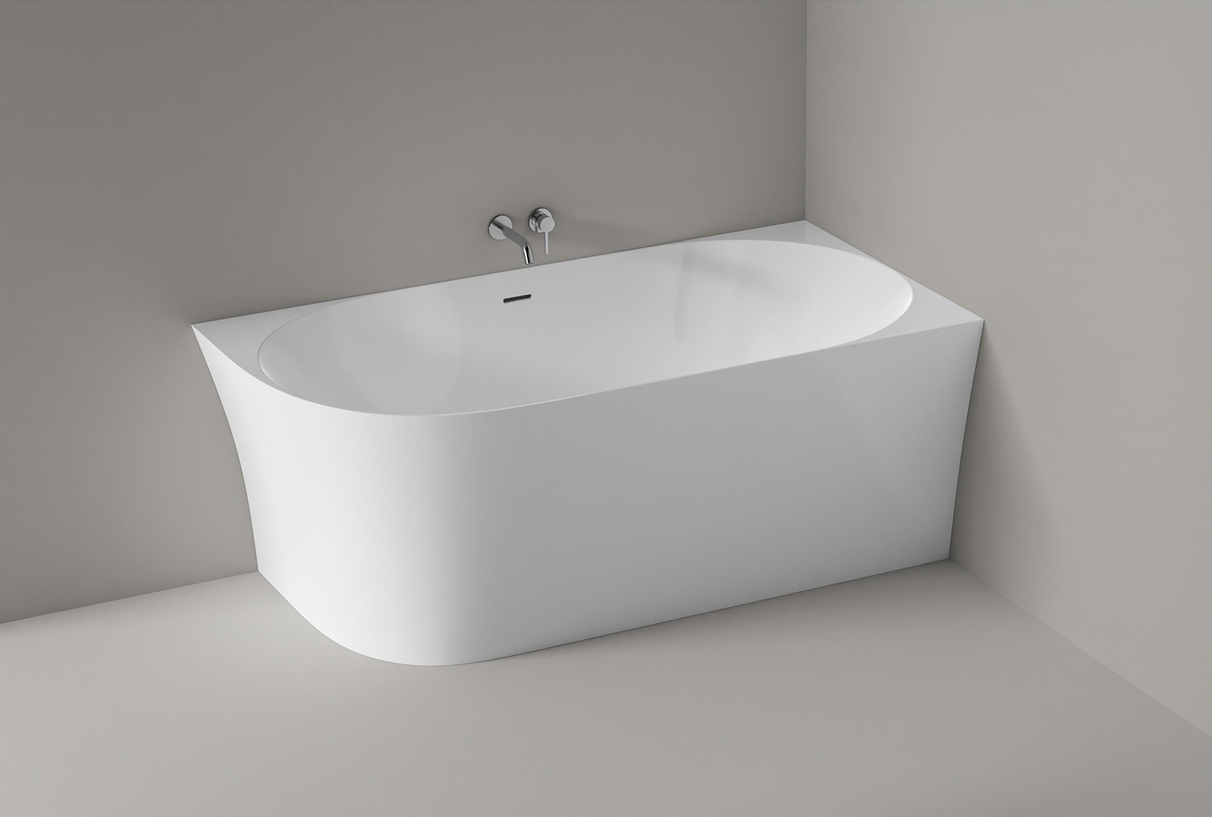 Freistehende Badewanne NOVA SLIM LINE