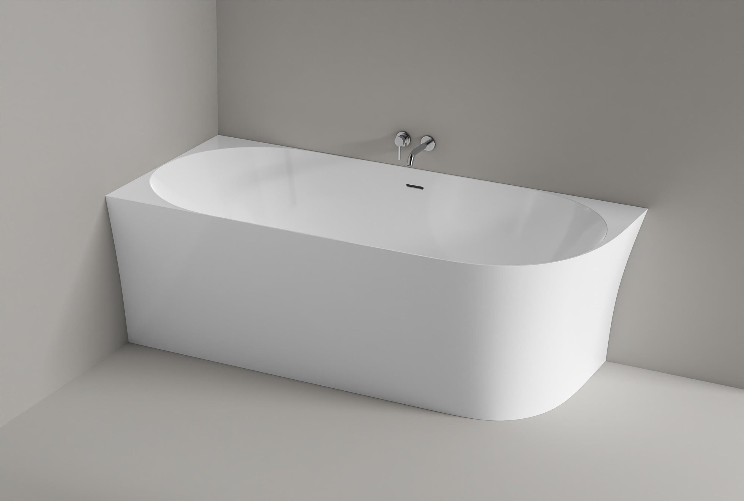 Freistehende Badewanne NOVA SLIM LINE