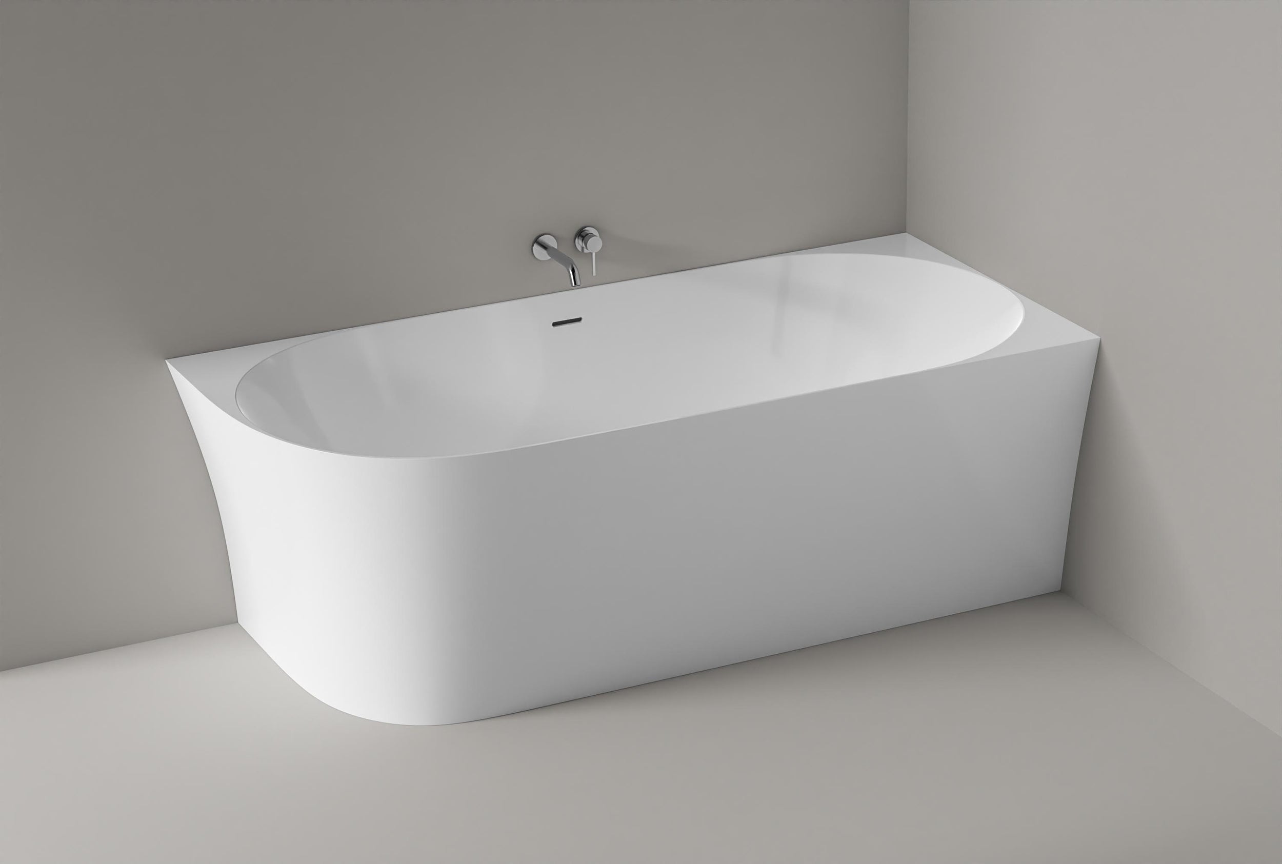 Freistehende Badewanne NOVA SLIM LINE