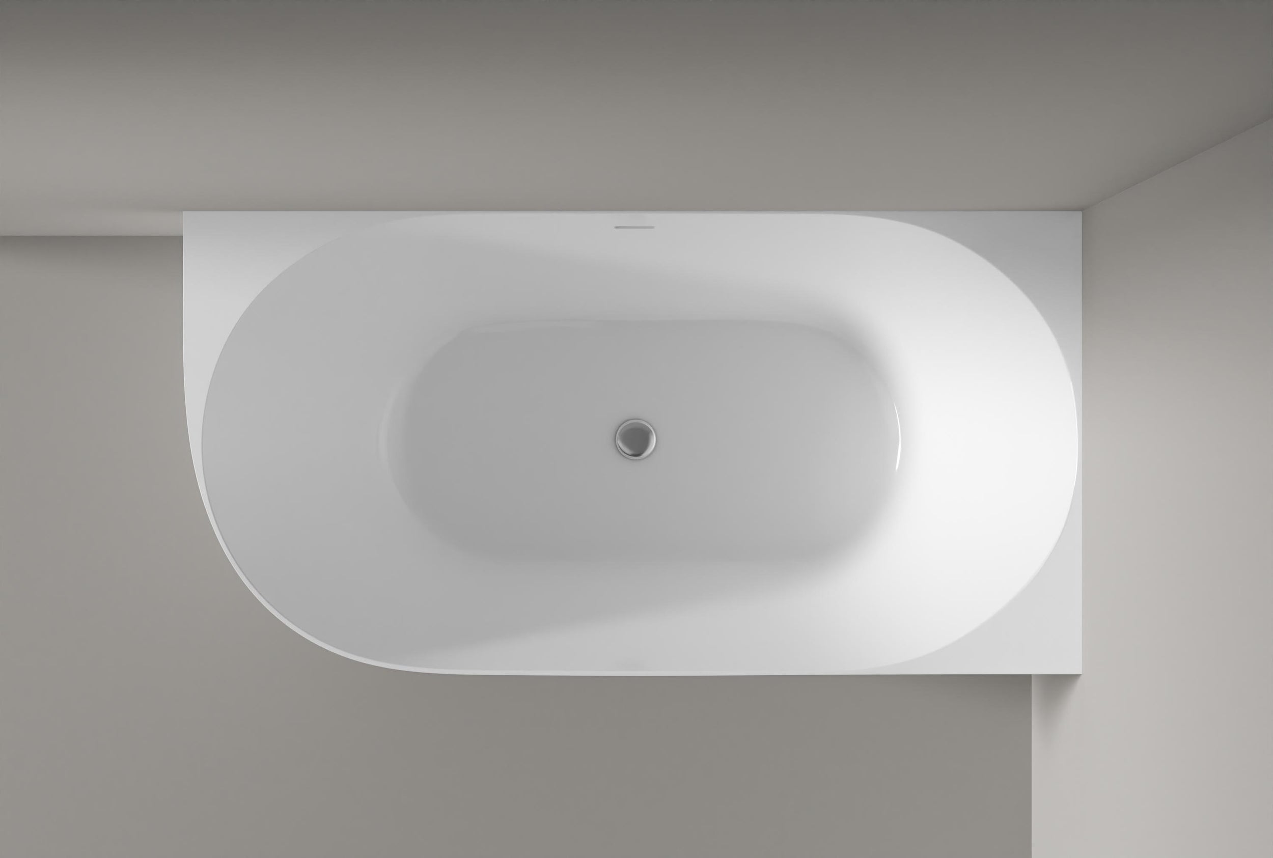 Freistehende Badewanne NOVA SLIM LINE