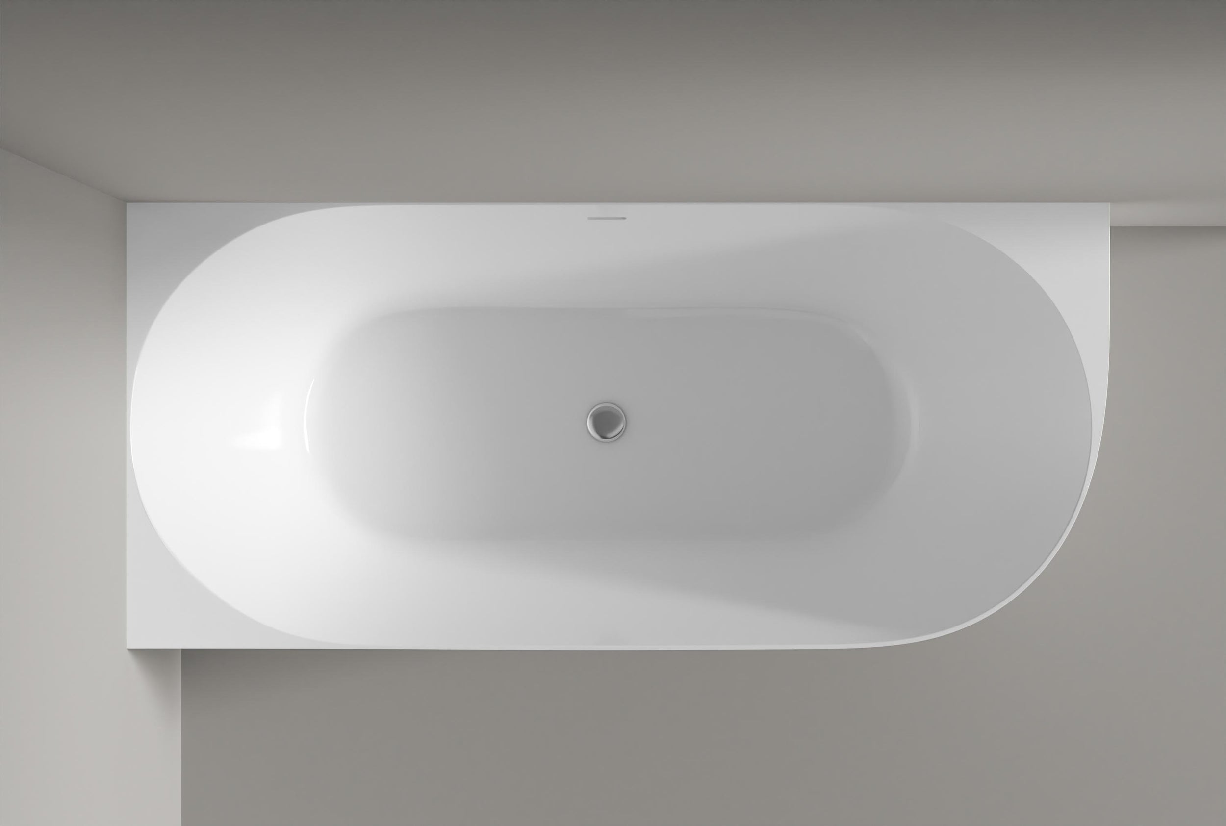 Freistehende Badewanne NOVA SLIM LINE