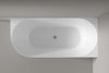 Freistehende Badewanne NOVA SLIM LINE