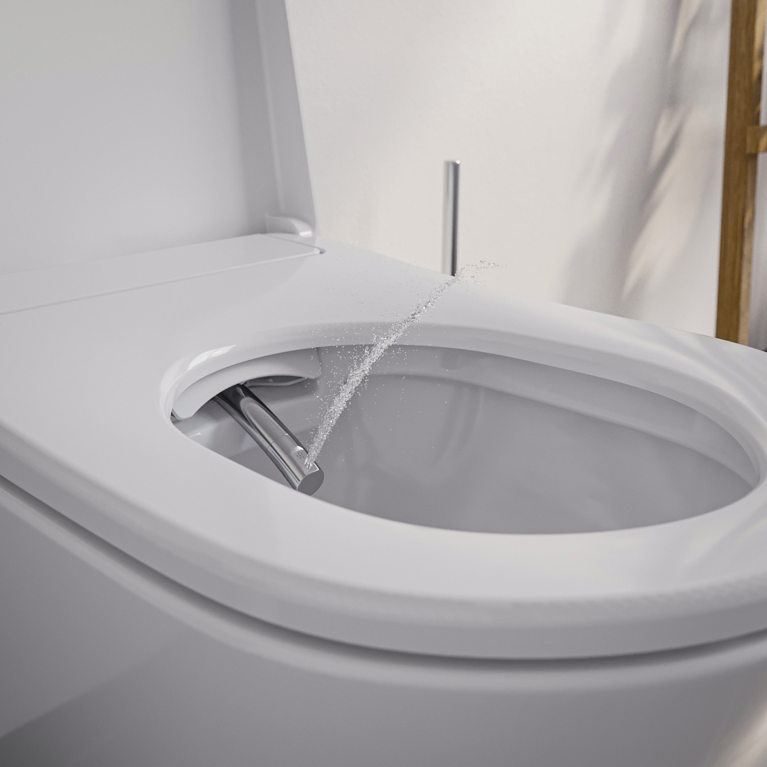 Dusch-WC Komplettset Basic 1102 mit Geberit Duofix Vorwandelement