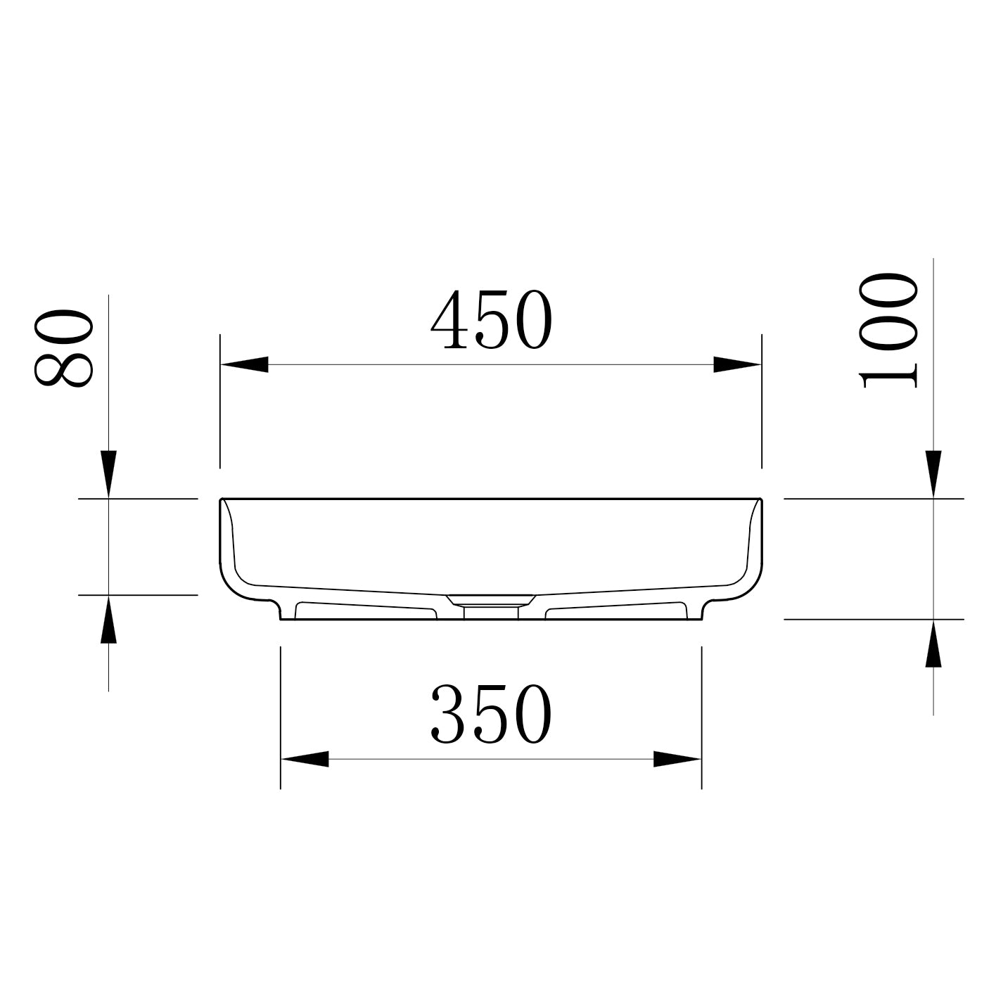 Aufsatzbecken NT2420
