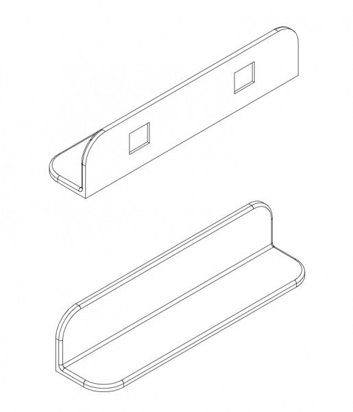 Wandboard Badablage PB4201