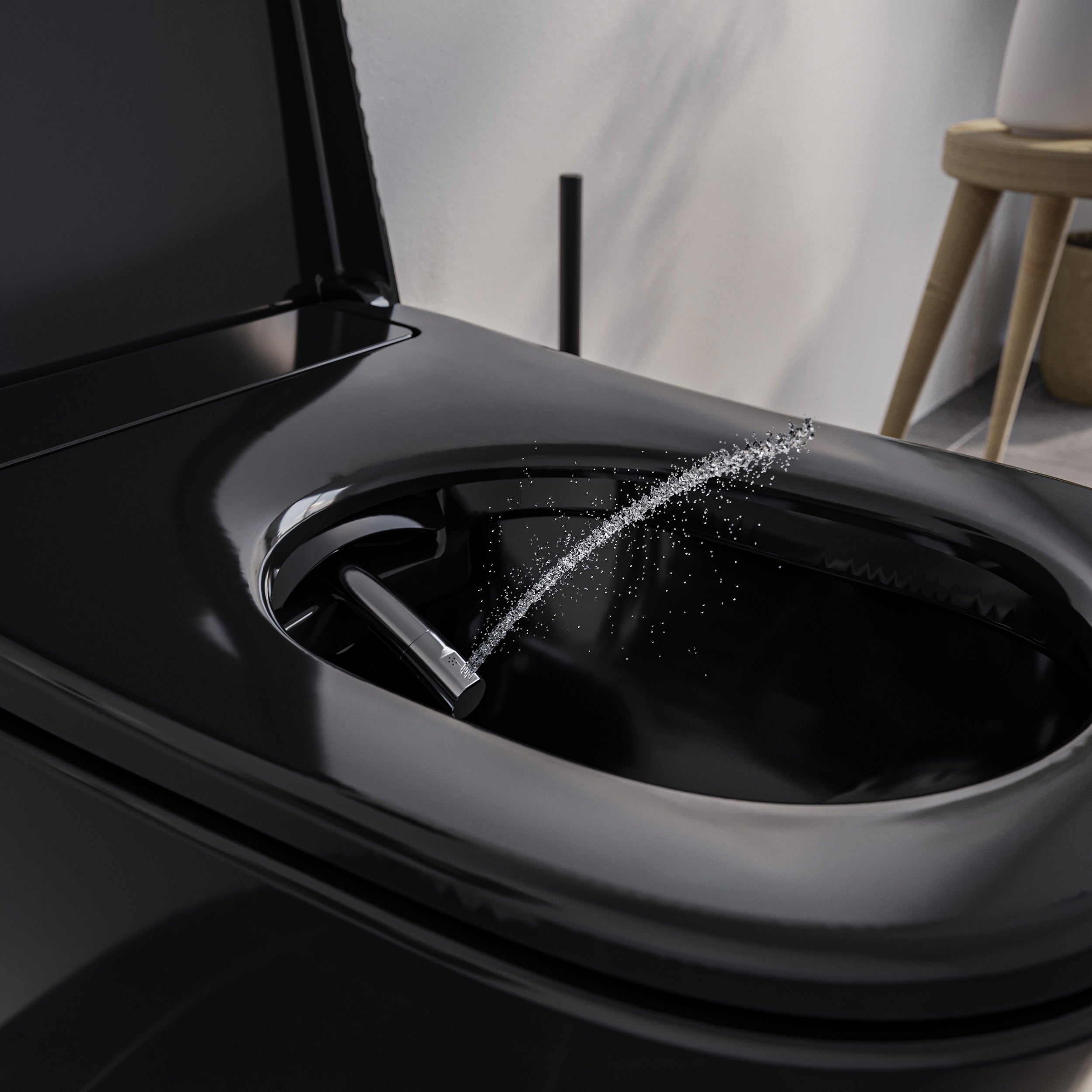 Dusch-WC Komplettset PRO+1104 mit Geberit Duofix Vorwandelement