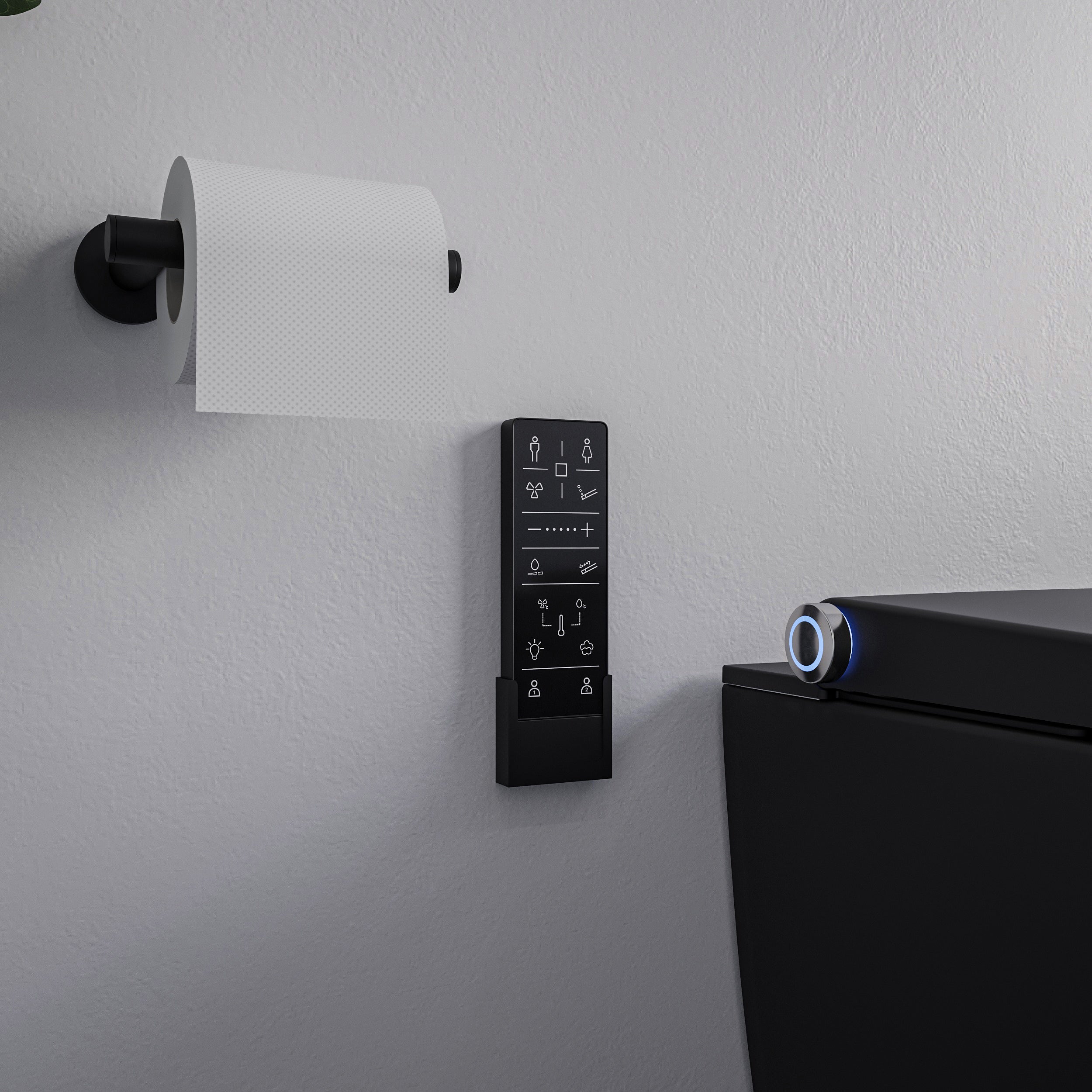 Dusch-WC Komplettset PREMIUM 1102 mit Geberit Duofix Vorwandelement