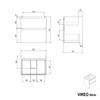 Waschtischunterschrank VIREO 60 cm