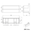 Unterschrank AVA 120 cm