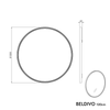 LED Badspiegel BELDIVO rund - 120 cm