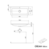 Unterschrank AVA 100 cm