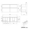 Unterschrank LAVOA 120 cm