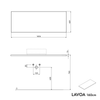 Badmöbel Unterschrank LAVOA 160 cm