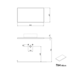 Waschtischunterschrank TIM 80 cm