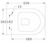 WC-Komplettpaket 33: WC B-8030R Schwarz