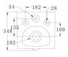 WC-Komplettpaket 33: WC B-8030R Schwarz