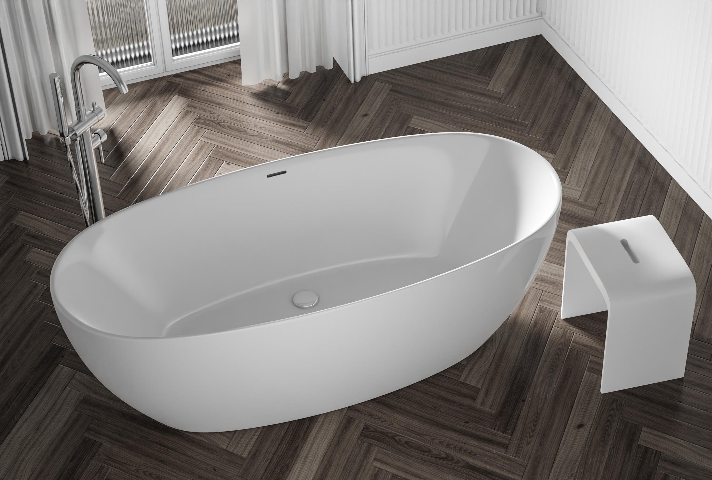 Freistehende Badewanne BELAQUA 2.0