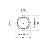 Duravit Tulum Unterputz Duscharmatur mit Brause