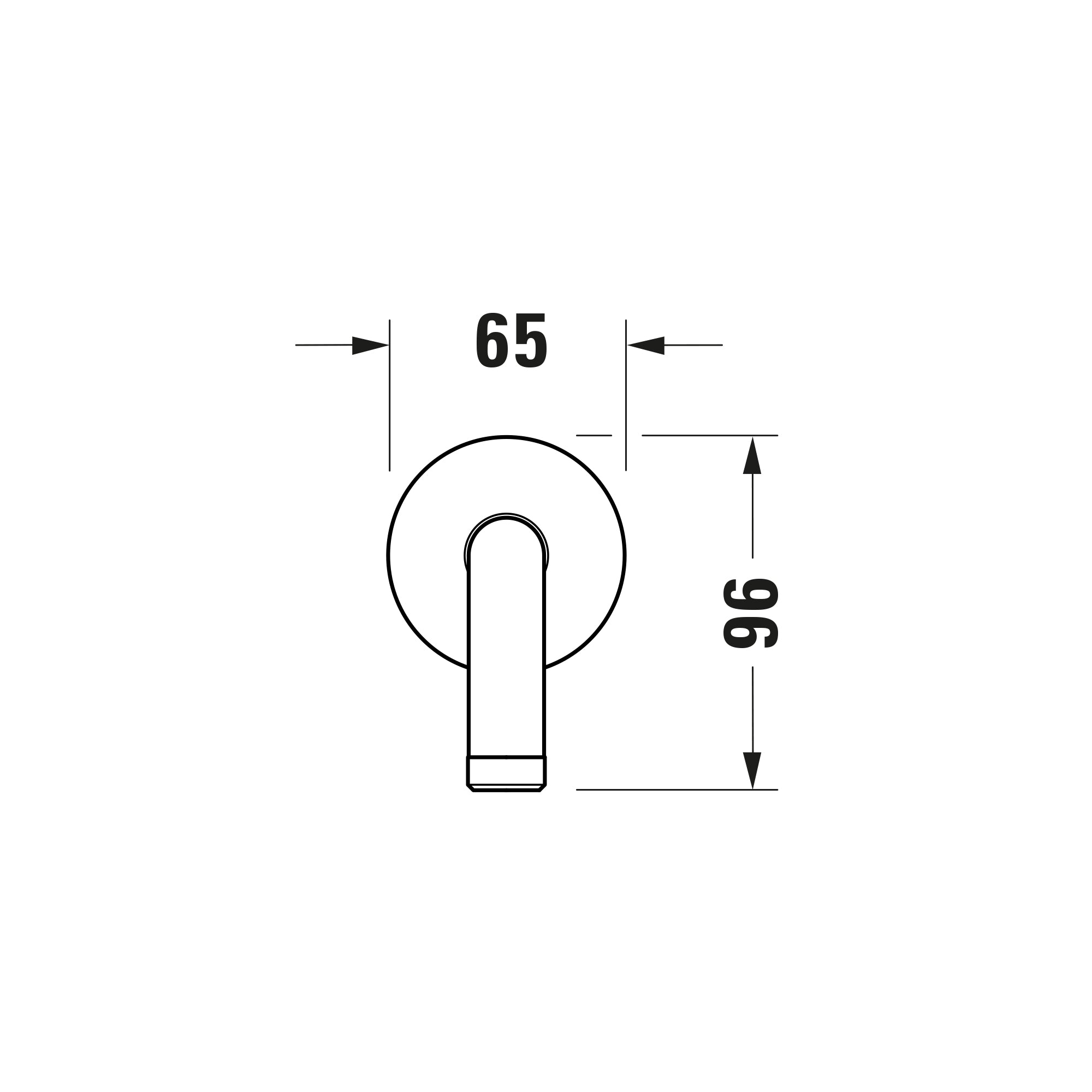 Duravit DuraVelez Unterputz Duscharmatur
