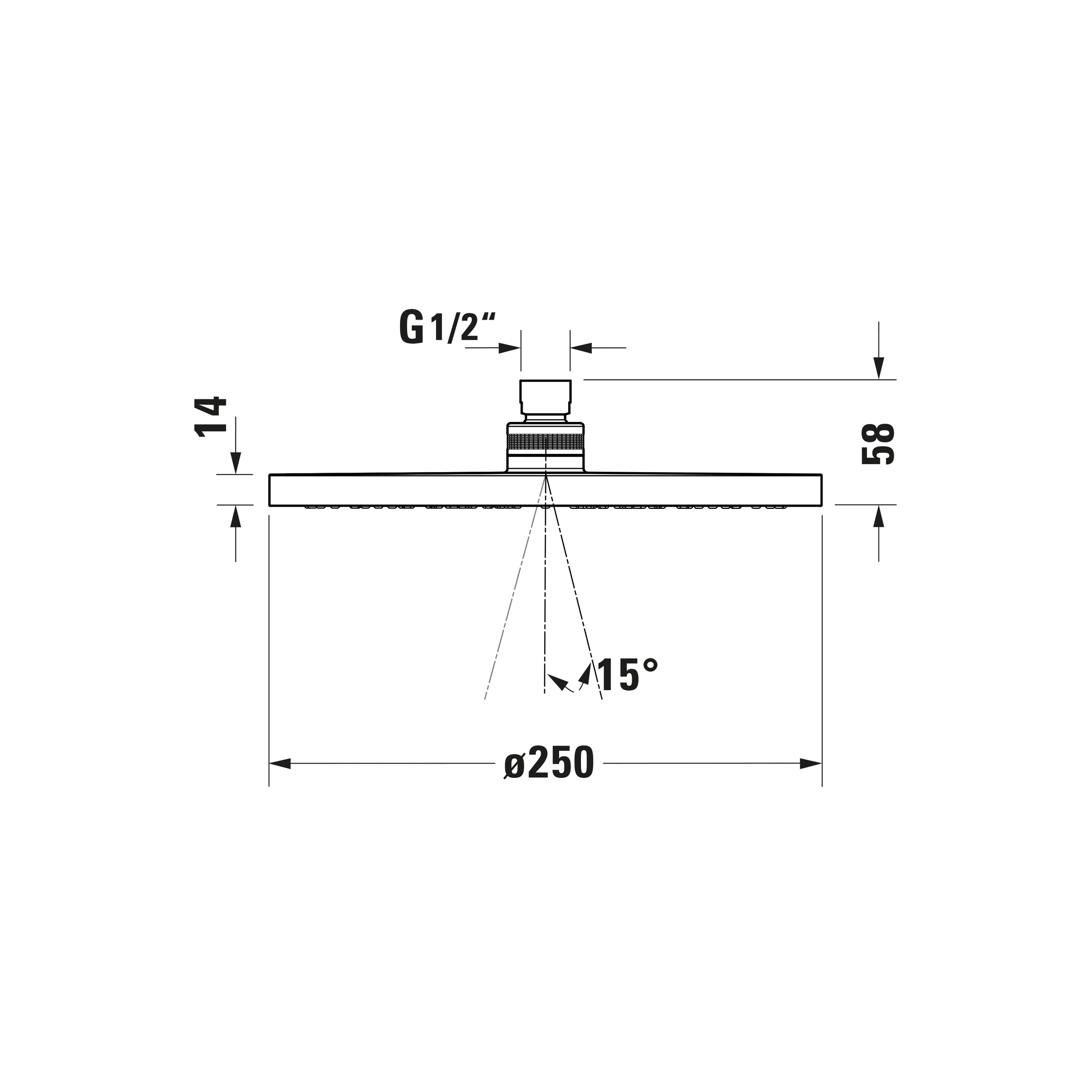 Duravit DuraVelez Unterputz Duscharmatur