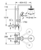 GROHE Tempesta Cosmopolitan 160 Duschsystem mit Thermostat