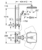 GROHE Tempesta System 250 Cube Duschsystem mit Thermostat