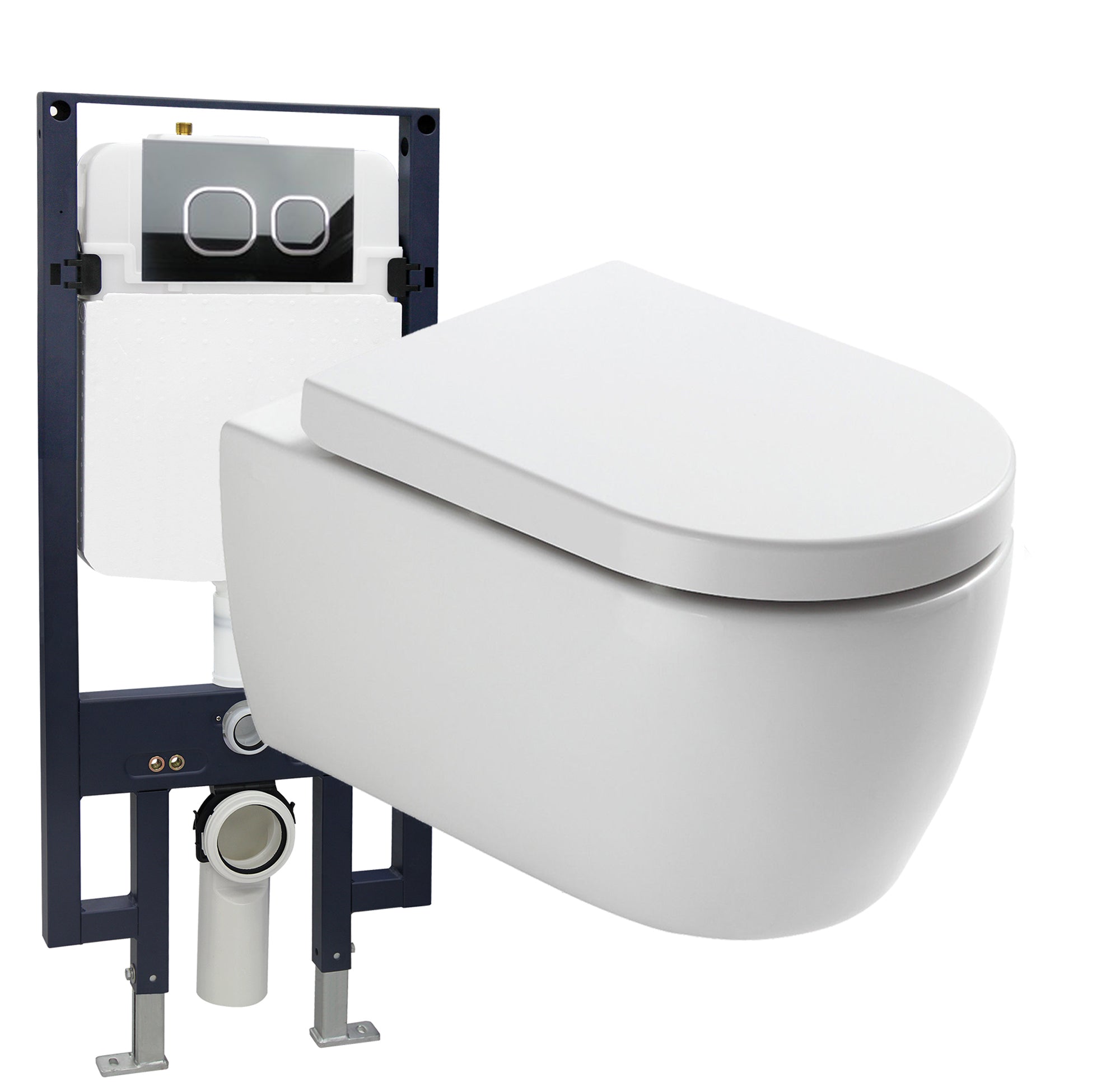 WC-Komplettpaket 22: WC NT2039 Weiß