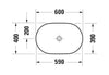 Duravit Lagoa Aufsatzwaschbecken