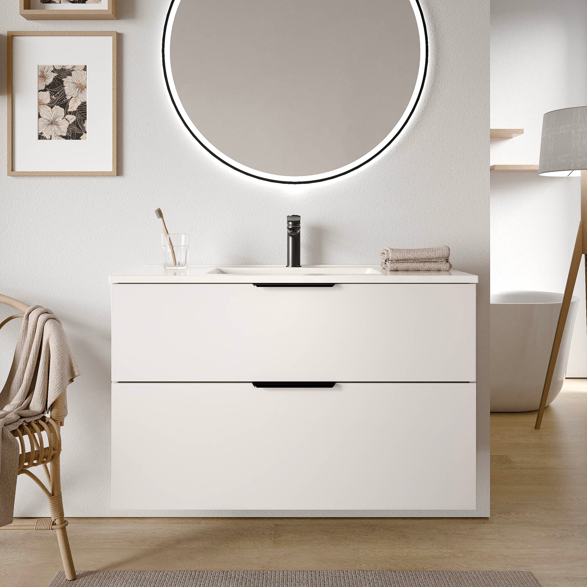 Waschtischunterschrank TIM 100 cm