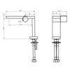Design Waschtischarmatur Badarmatur NT3110G