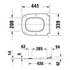 Duravit Univavo Universal WC-Sitz mit Absenkautomatik